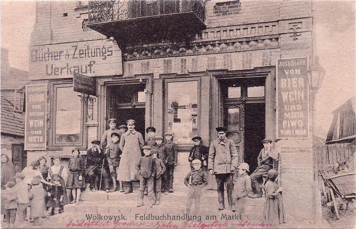Vawkavysk. Market Place, between 1915 and 1918