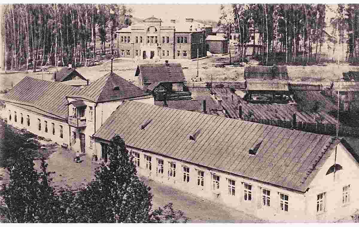 Vitebsk. Factory Dvina, Club and School, 1932