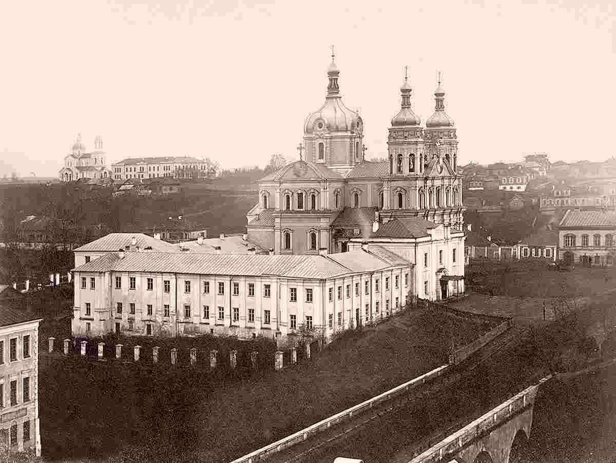 Vitebsk. Nicholas Cathedral built in 1731, 1876
