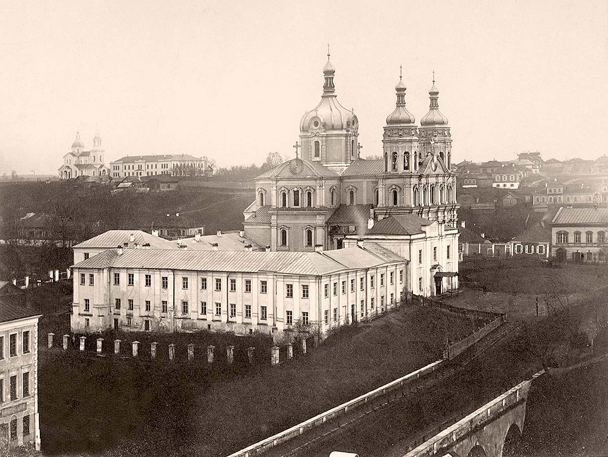 Vitebsk. Nicholas Cathedral built in 1731, 1876