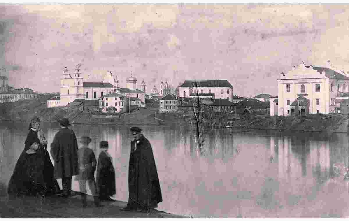 Vitebsk. View of the city from the Dvina river