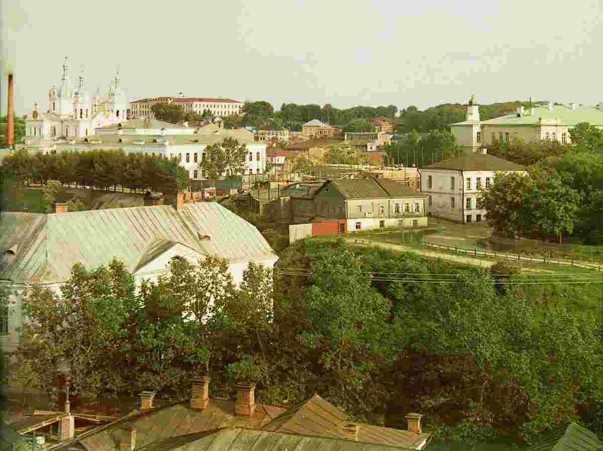 Vitebsk. View to eastern part of the city, 1912