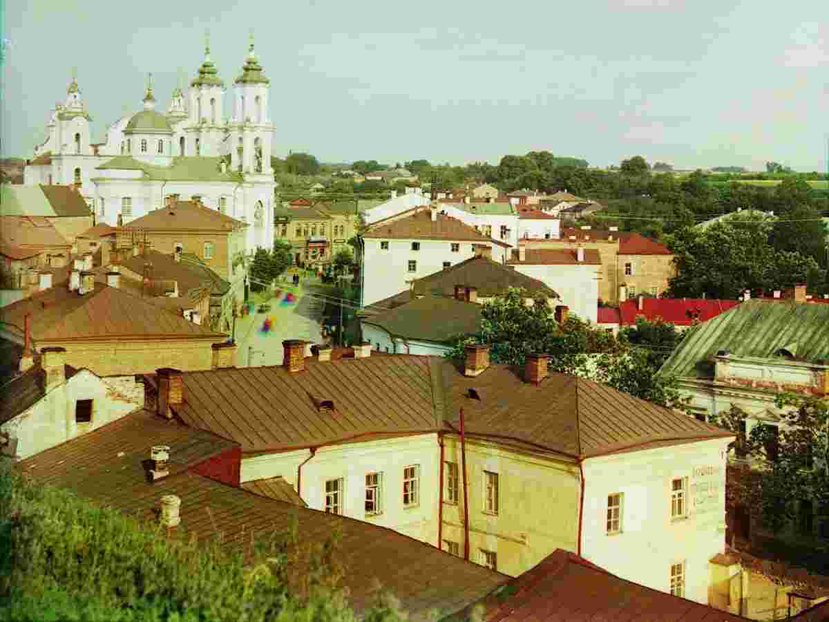 Vitebsk. View to southeast part of the city, 1912