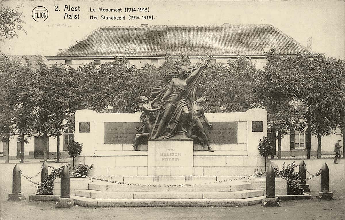 Aalst (Alost). La Monument (1914-1918)