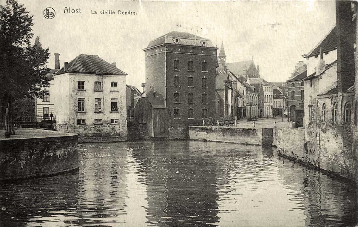 Aalst (Alost). La Vieille Dendre, 1920