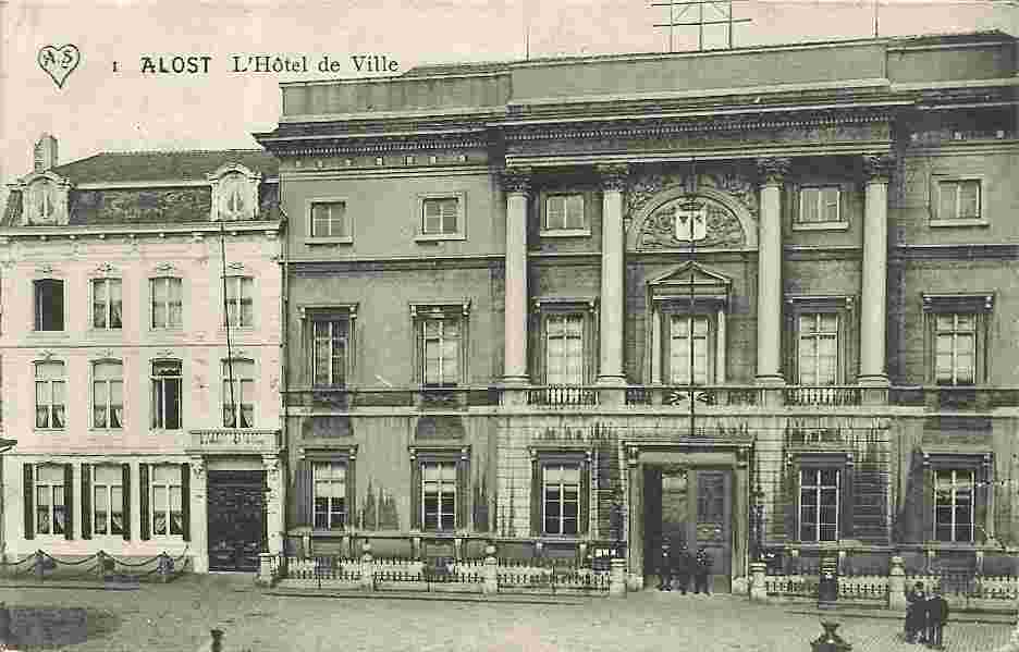 Aalst. L'Hôtel de Ville, 1913
