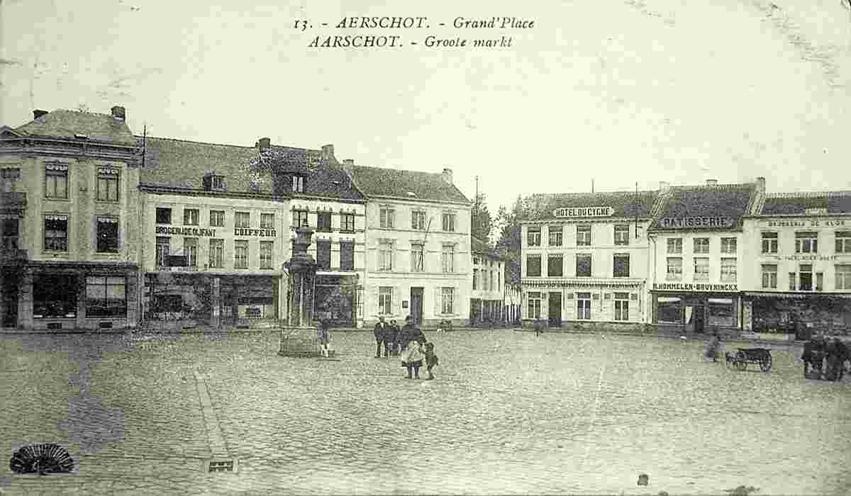 Aarschot. Grand Place, 1925
