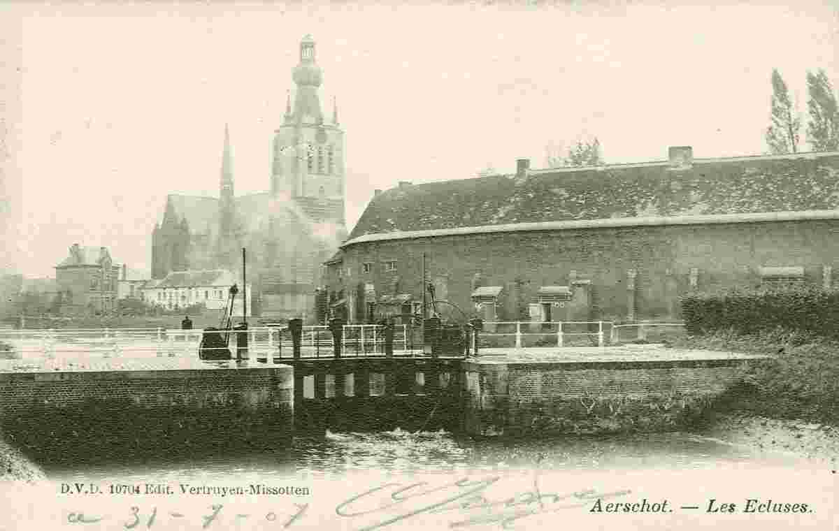 Aarschot. Les Ecluses, 1907