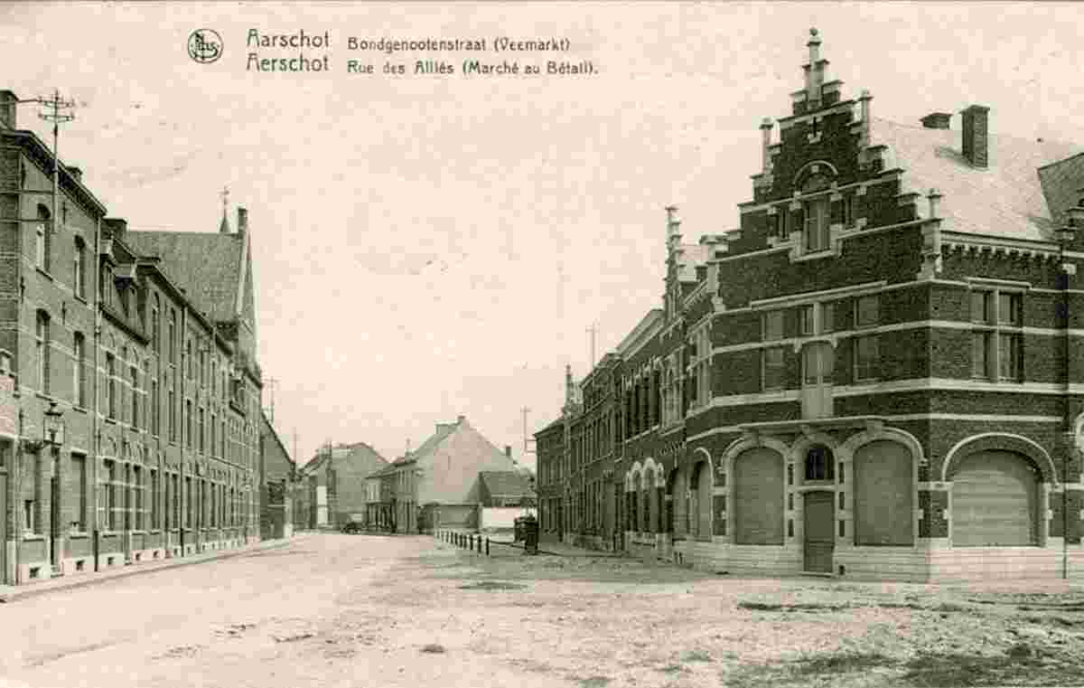 Aarschot. Rue des Alliés, 1923