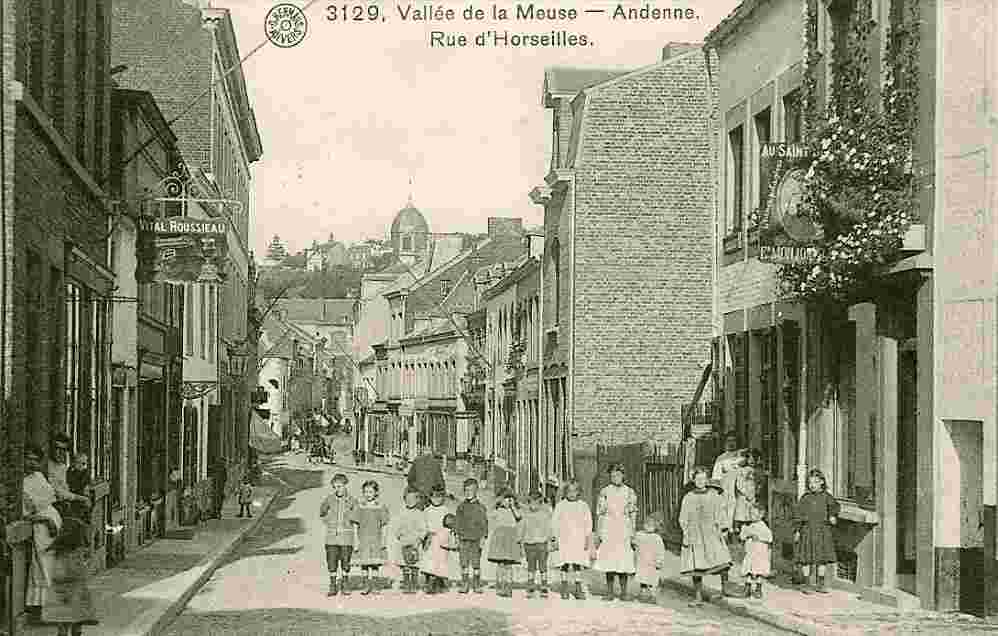 Andenne. Rue d'Horseilles, 1912