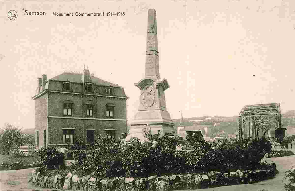 Andenne. Samson - Monument Commémoratif 1914-1918