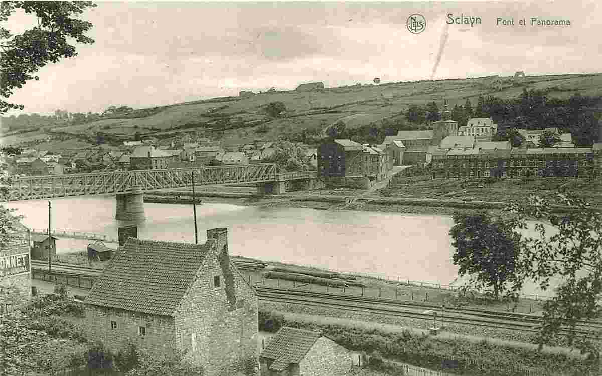 Andenne. Sclayn - Pont et Vue Panoramique
