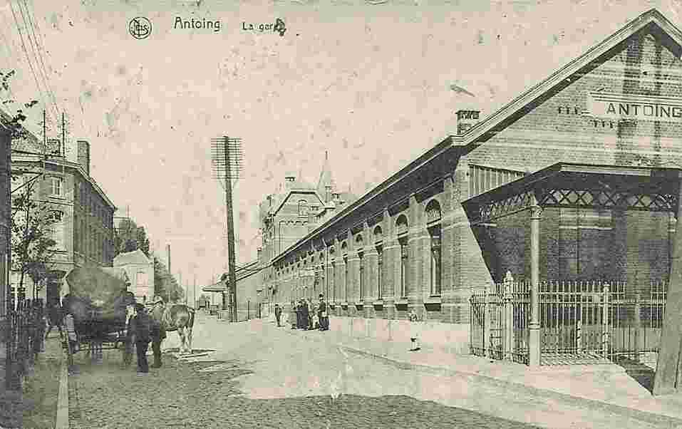 Antoing. La Gare, 1936