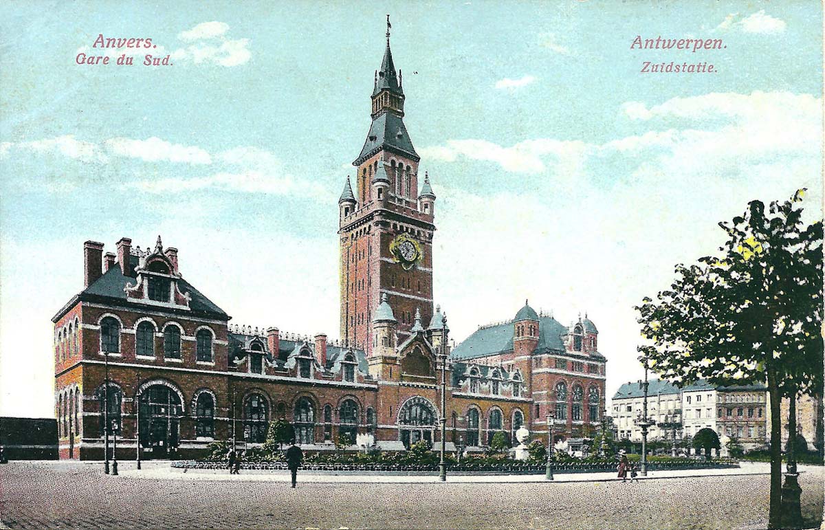 Antwerpen. Nouvelle Gare de Antwerpen Zuid