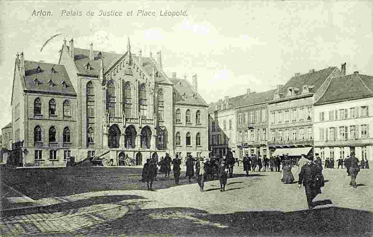 Arlon. Palais de justice, 1910