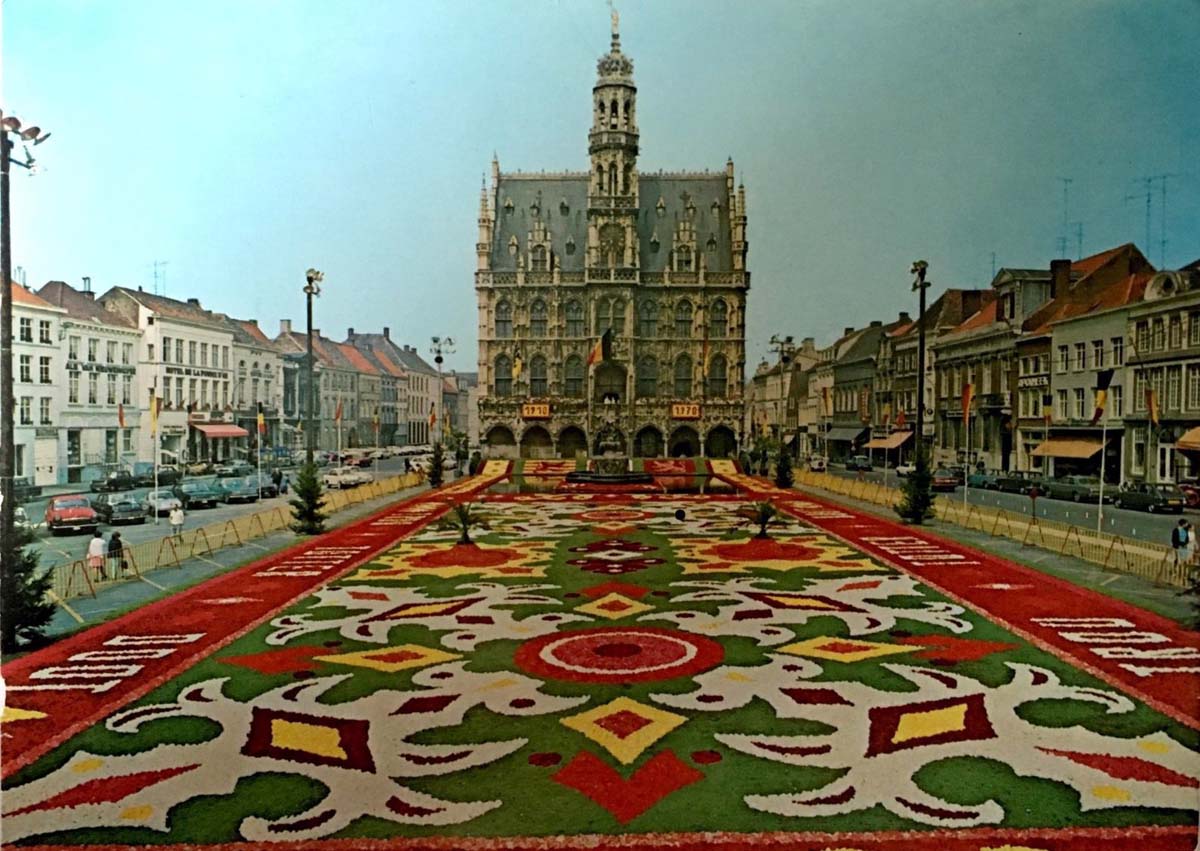 Audenarde (Oudenaarde). Tapis de fleurs - Bloementapijt, 1970