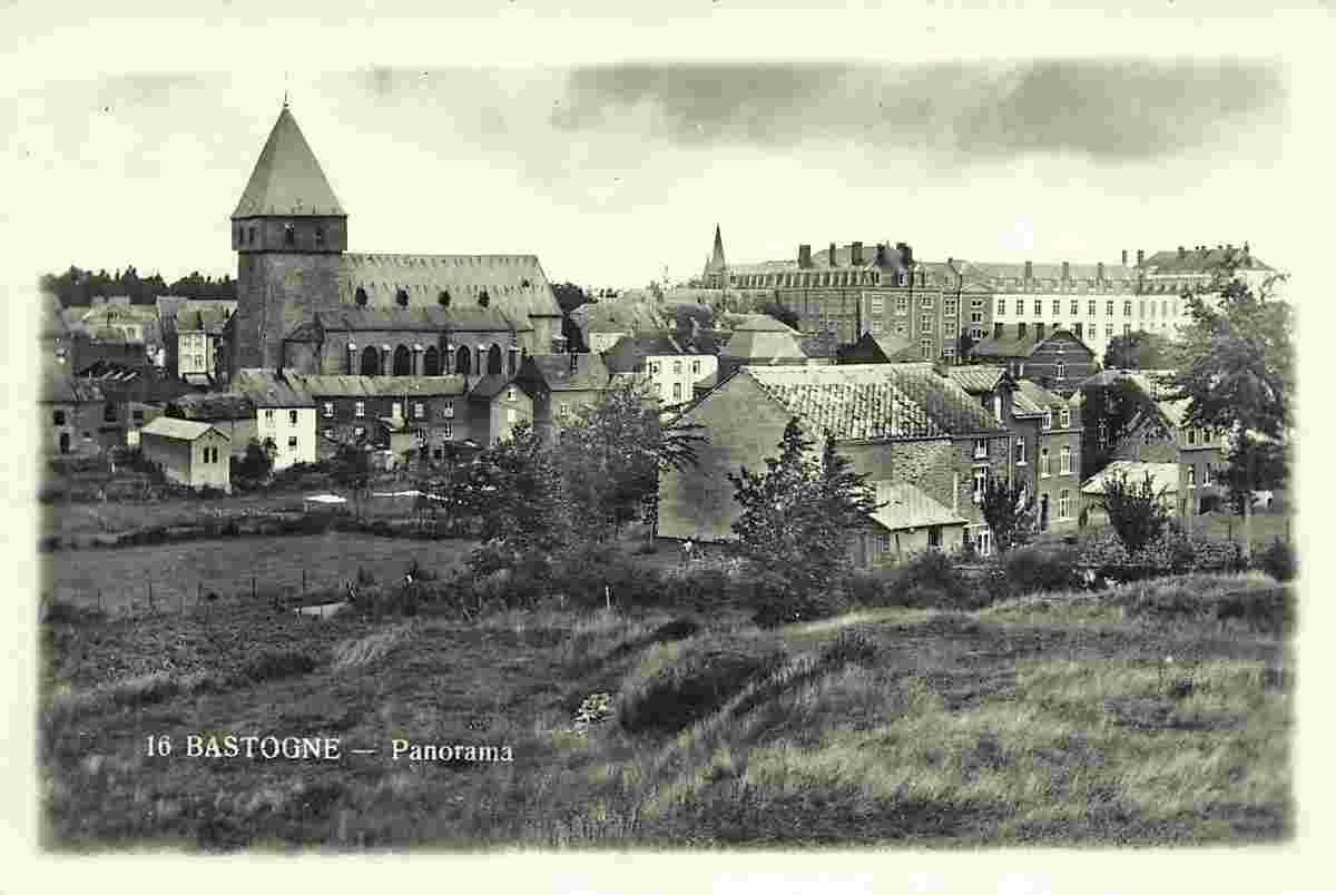 Bastogne. Panorama du Ville