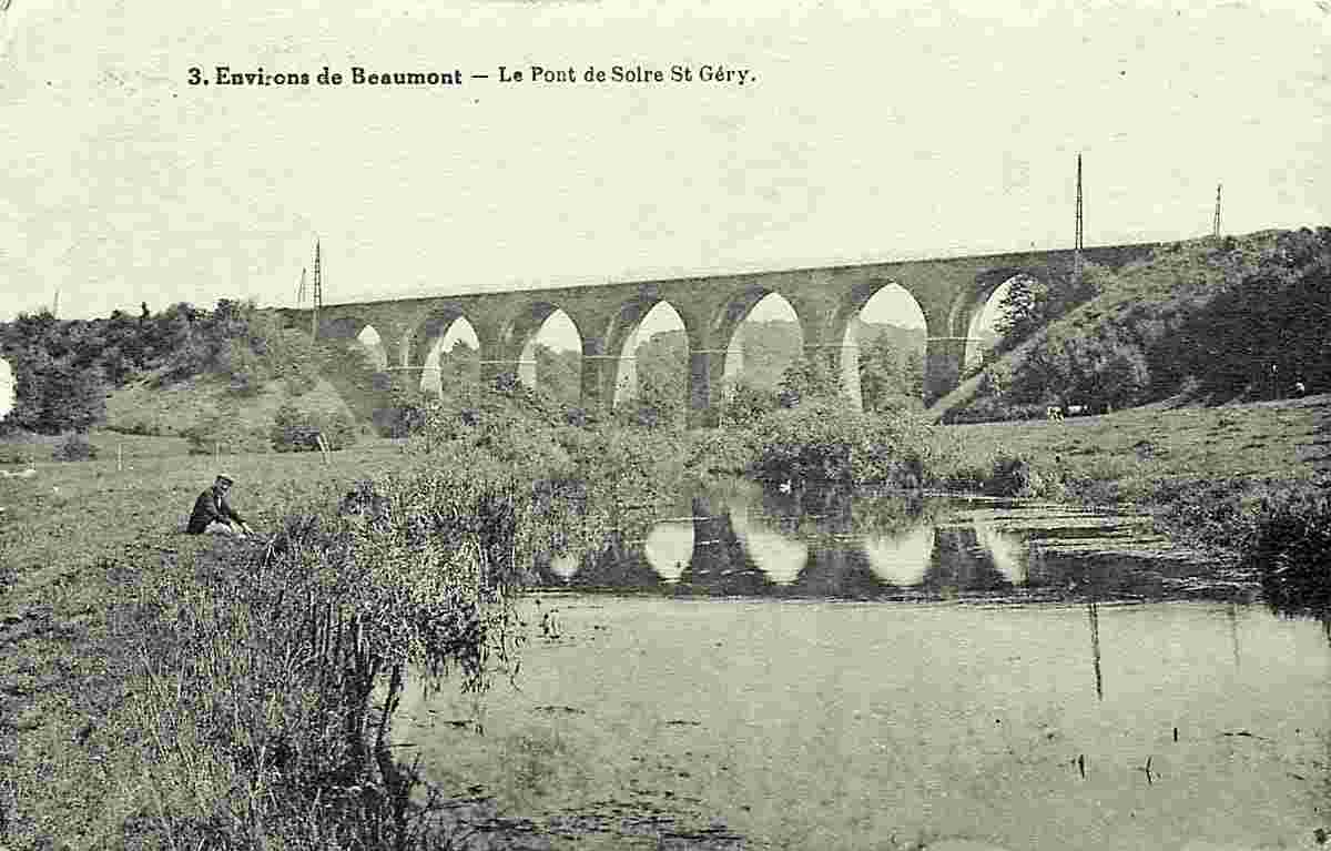 Beaumont. Le Pont de Solre St. Géry