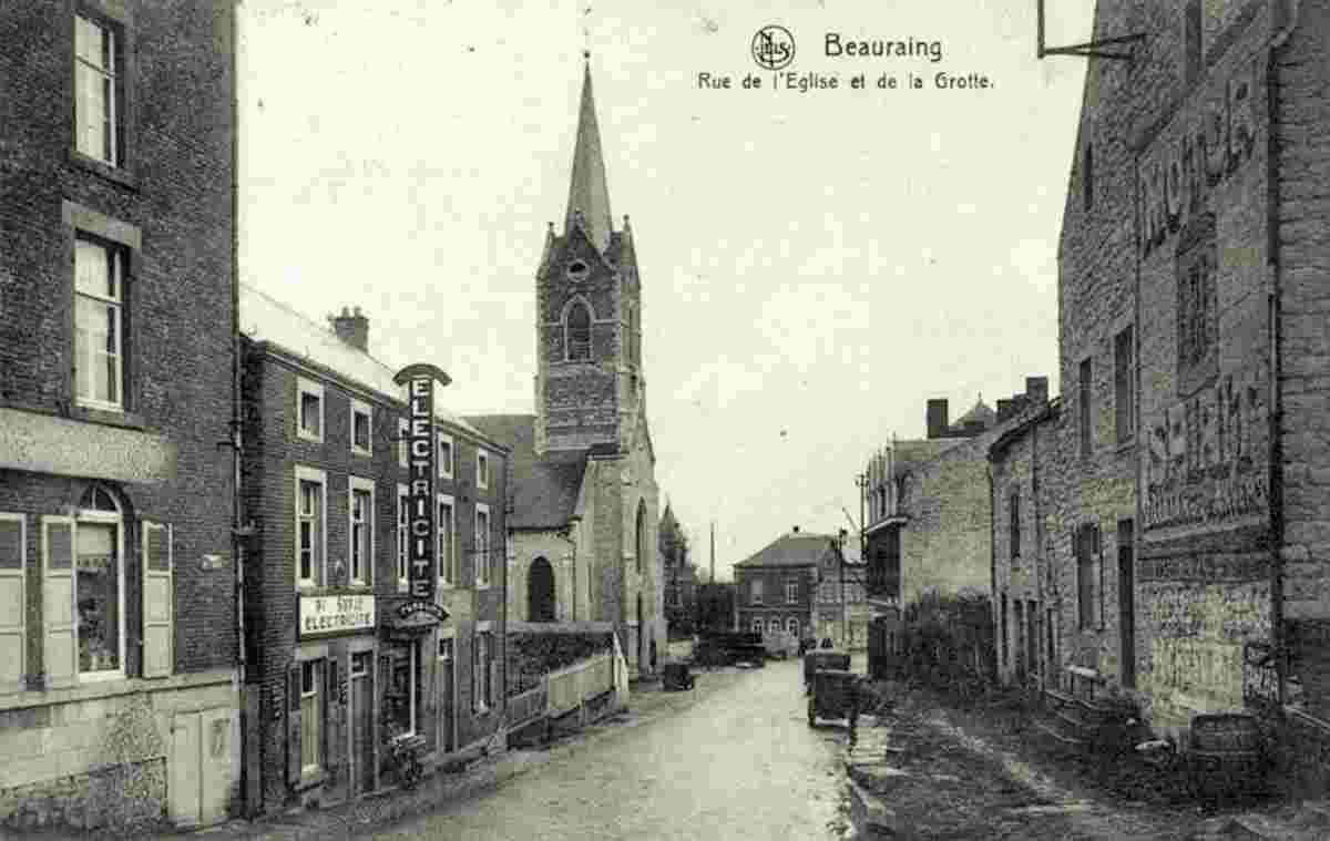 Beauraing. Rue de l'Eglise
