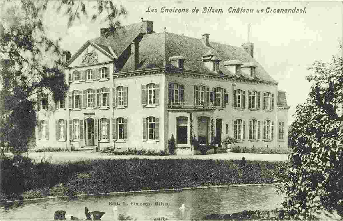 Bilzen. Château de Groenendael, 1911