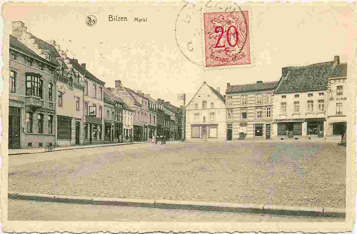 Bilzen. Marché, 1952