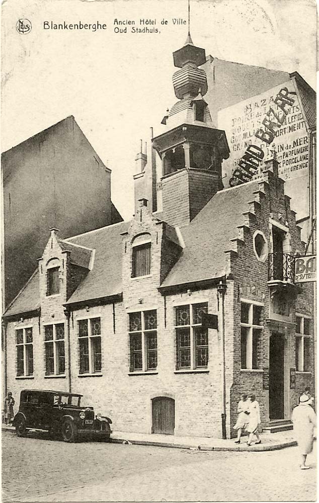 Blankenberge. Ancien Hôtel de Ville
