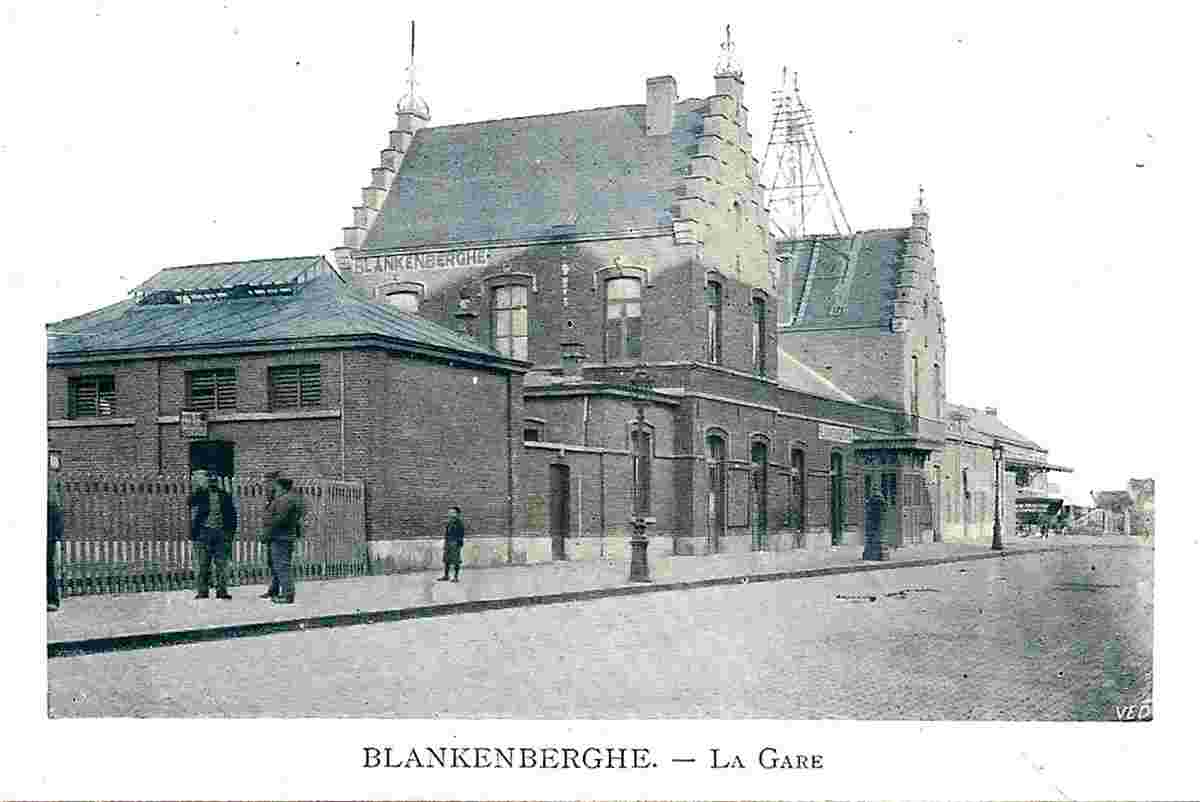 Blankenberge. La Gare