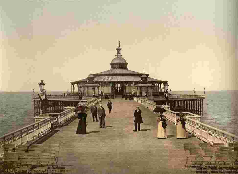 Blankenberge. Le pier, 1890