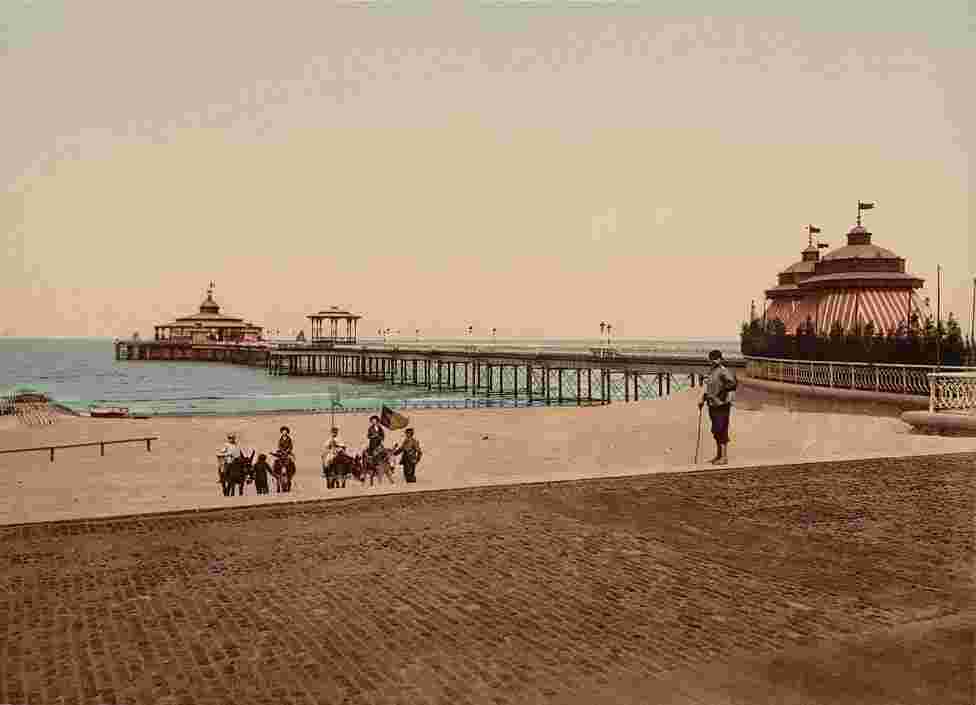 Blankenberge. Le pier, 1890