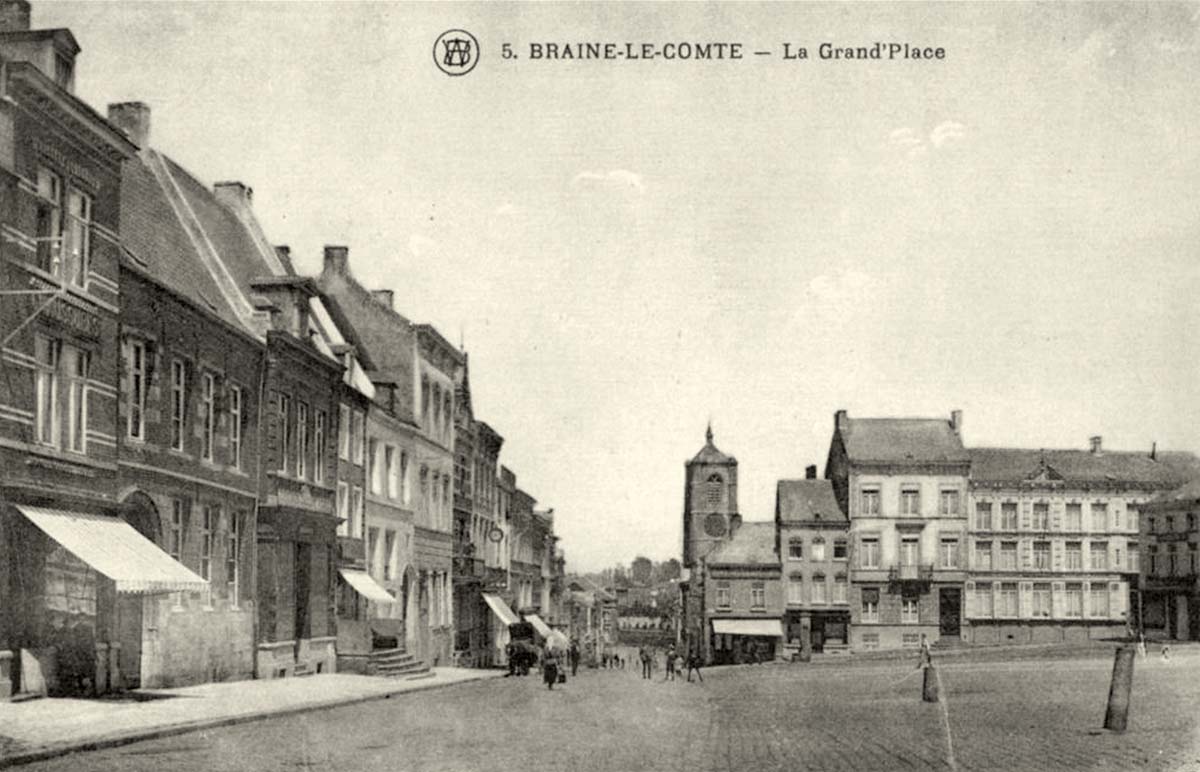 Braine-le-Comte ('s-Gravenbrakel). Grand Place