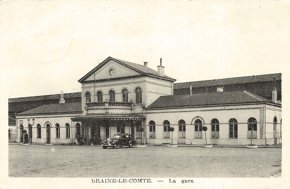 Braine-le-Comte ('s-Gravenbrakel). La gare