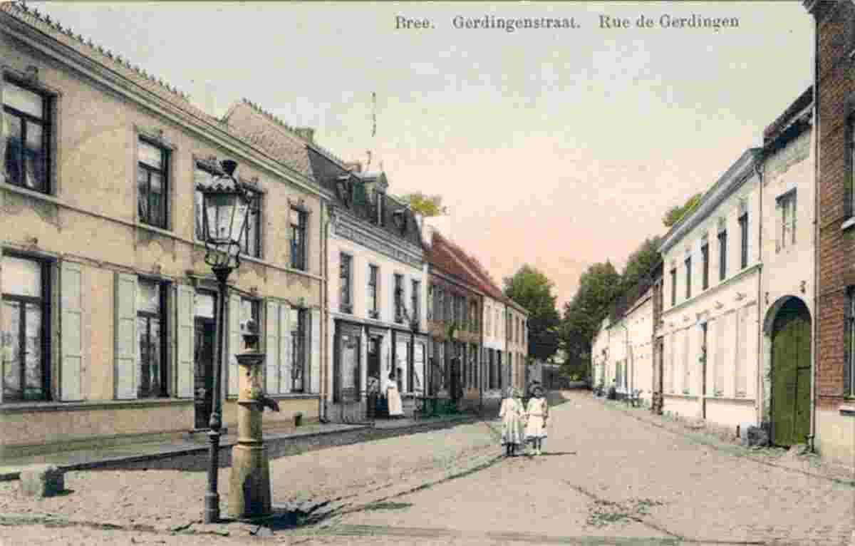 Bree. Gerdingenstraat - Rue de Gerdingen, 1912