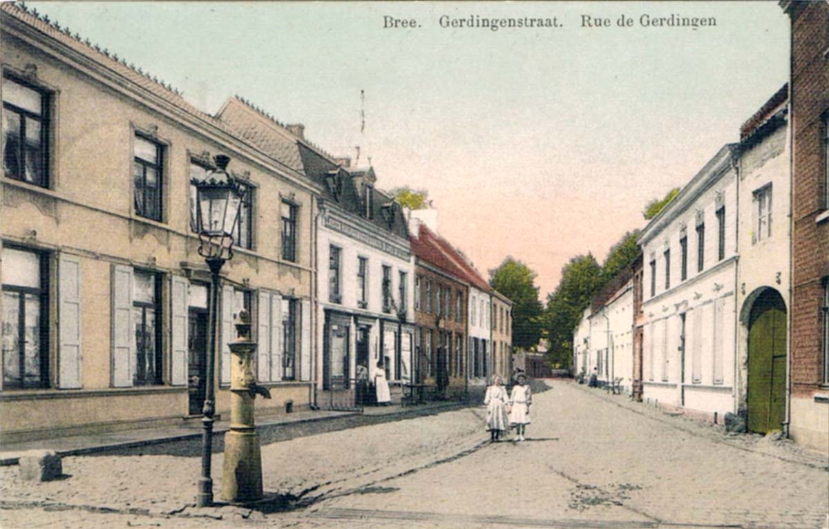 Brée (Bree). Gerdingenstraat - Rue de Gerdingen, 1912