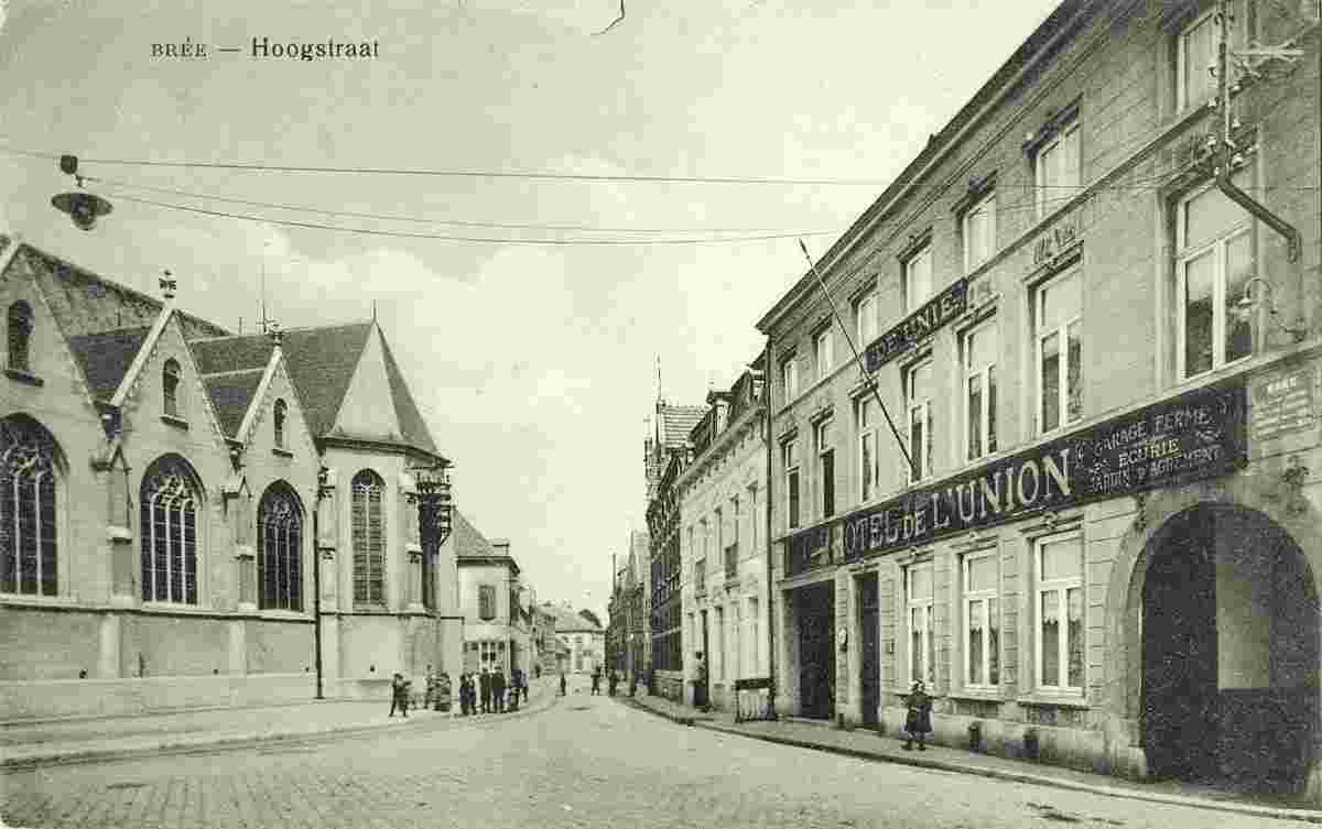 Bree. Hoogstraat, 1922