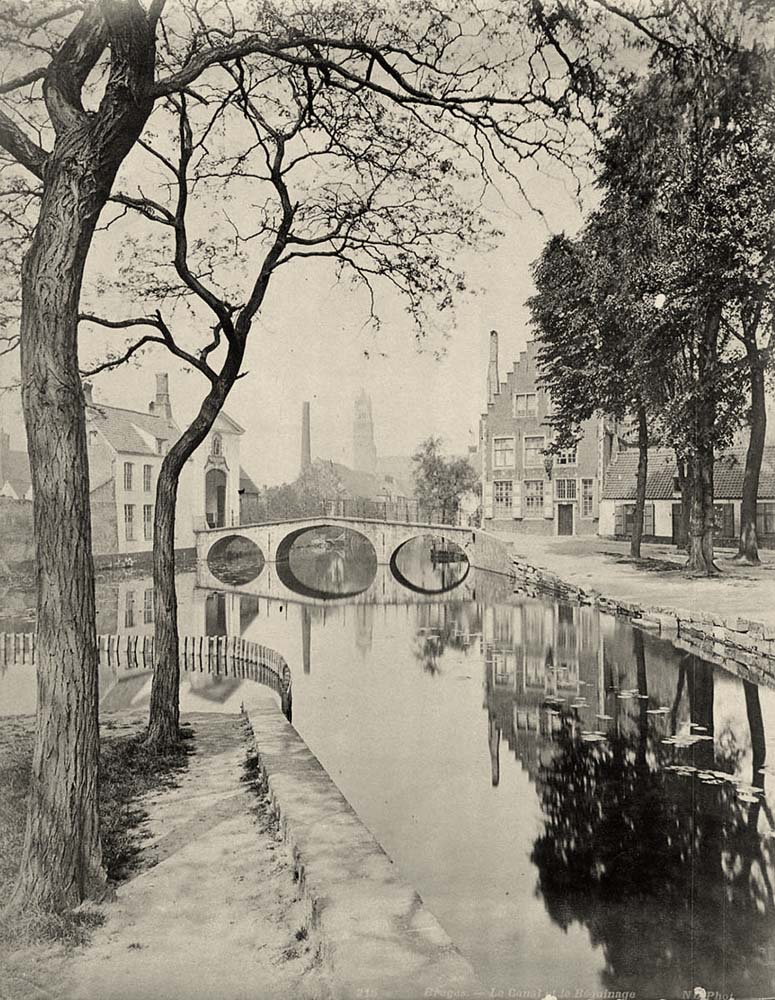 Bruges (Brugge). Canal et Béguinage