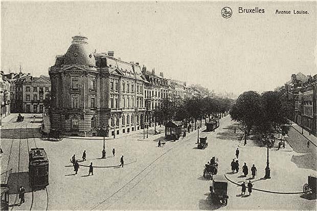 Bruxelles (Brussel). Avenue Louise, 1910