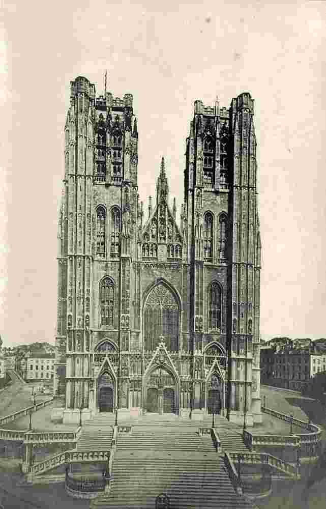 Brussels. Cathédrale Saints Michel