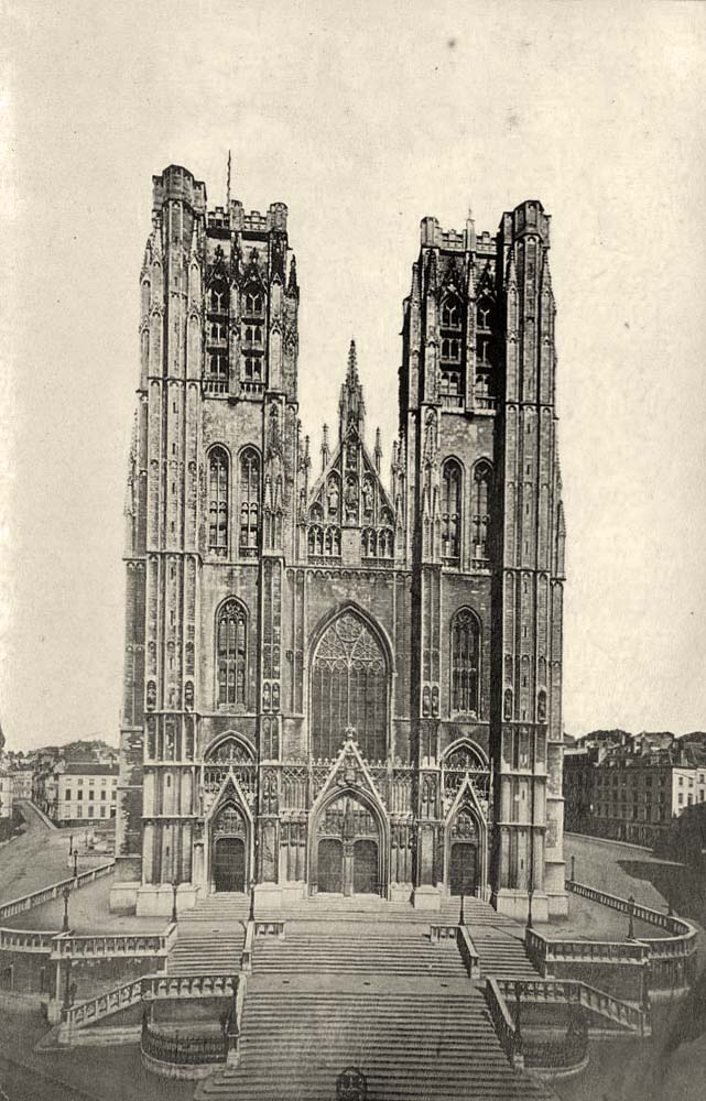 Bruxelles (Brussel). Cathédrale Saints Michel et Gudule