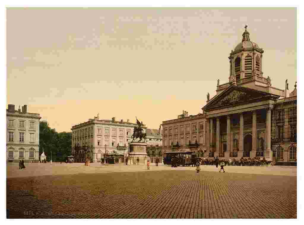 Brussels. Place Royale, before 1900