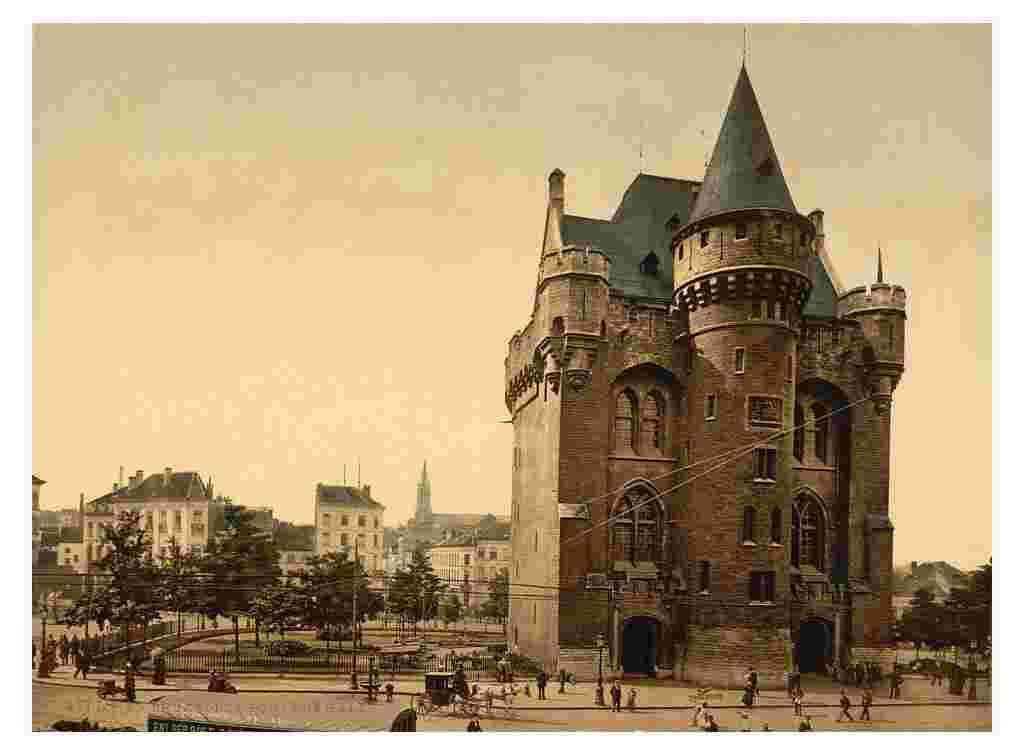 Brussels. Porte de Hall, before 1900