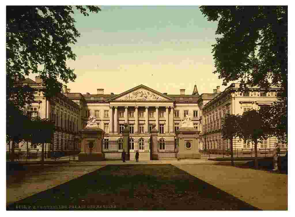 Brussels. The Palace of Nations, before 1900