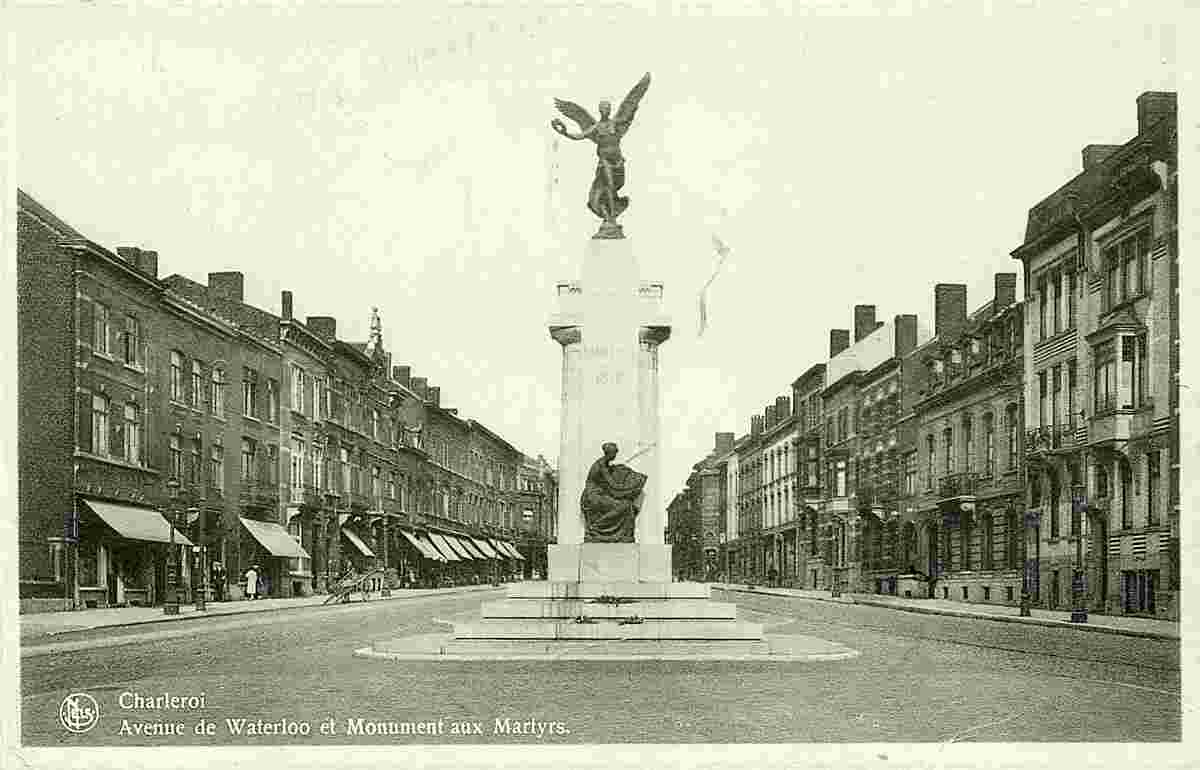 Charleroi. Avenue de Waterloo