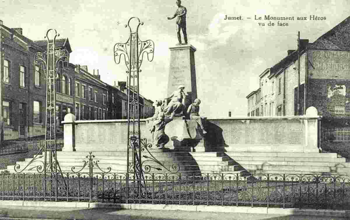 Charleroi. Jumet - Le Monument, 1937