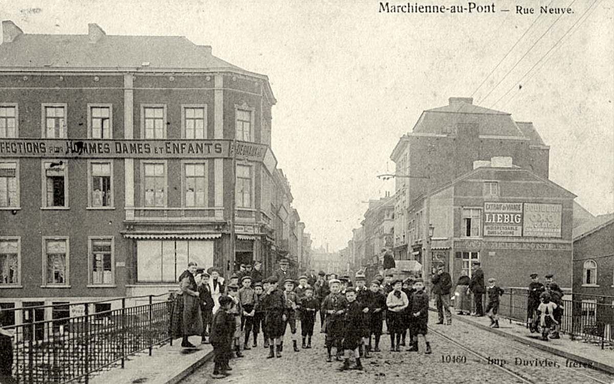 Charleroi. Marchienne-au-Pont - Rue Neuve, 1907