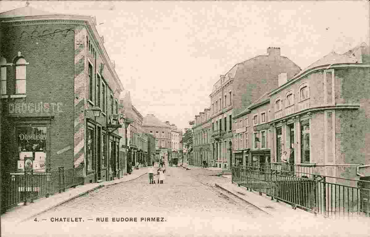 Châtelet. Rue Eudore Pirmez, 1906
