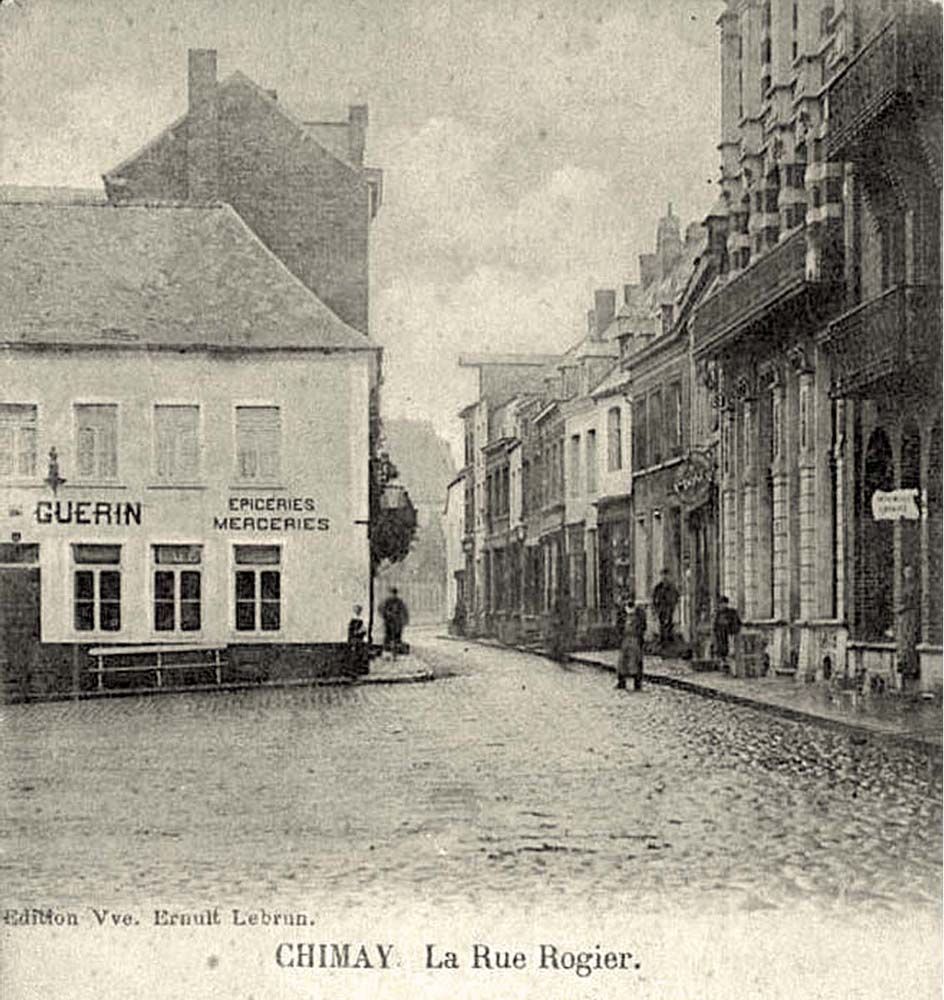 Chimay. La Rue Rogier