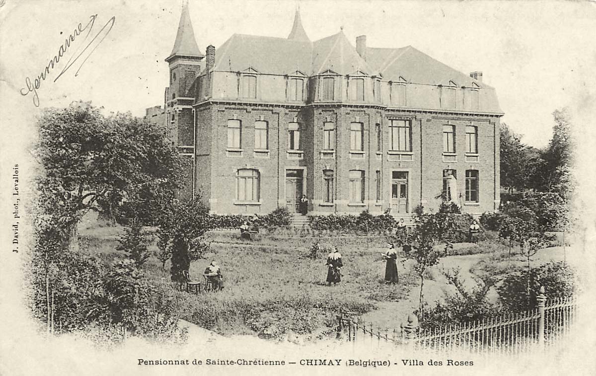 Chimay. Pensionnat de Sainte-Chrétienne - Villa des Roses