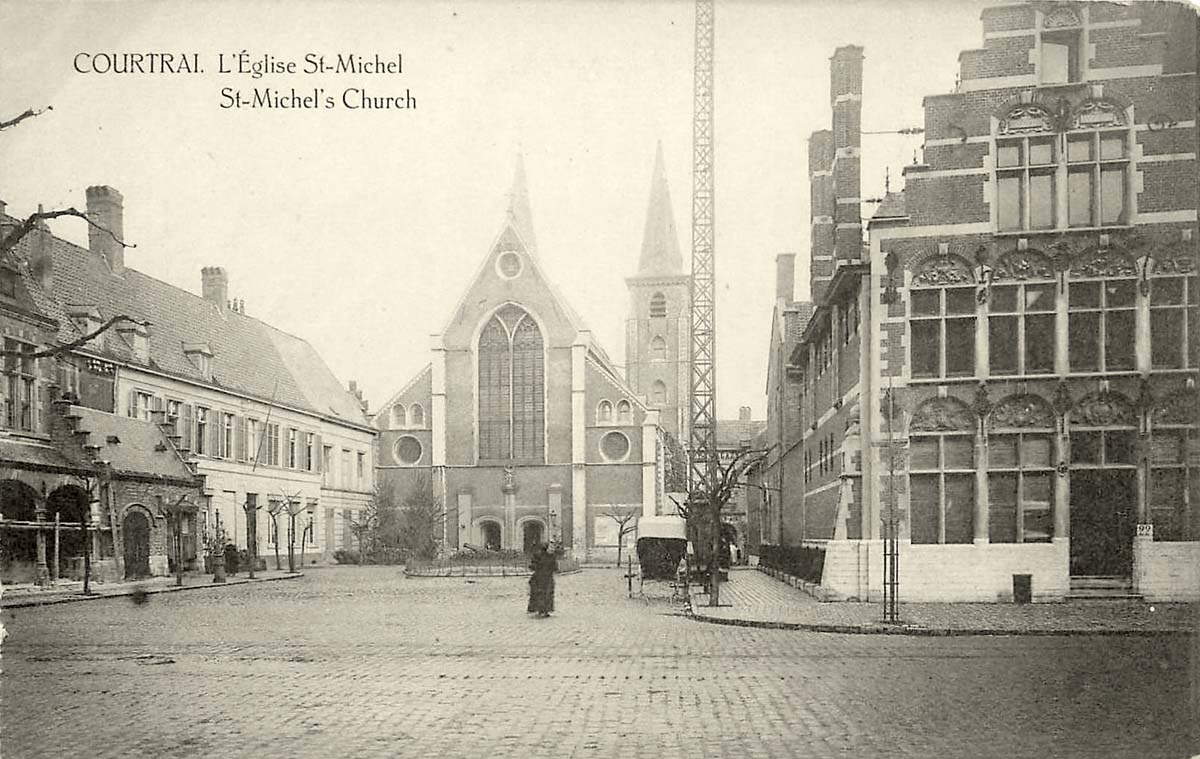 Kortrijk (Courtrai). L'Église Saint Michel
