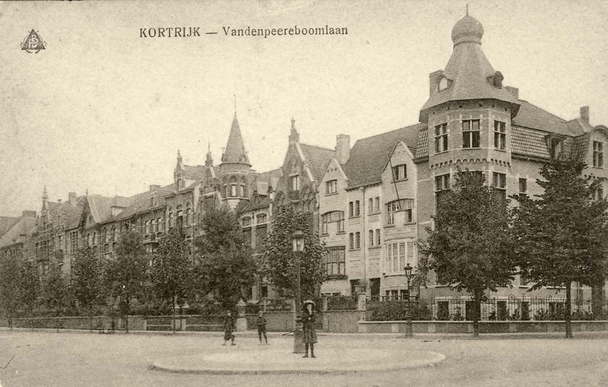 Kortrijk (Courtrai). Vanden Peereboomlaan, 1930