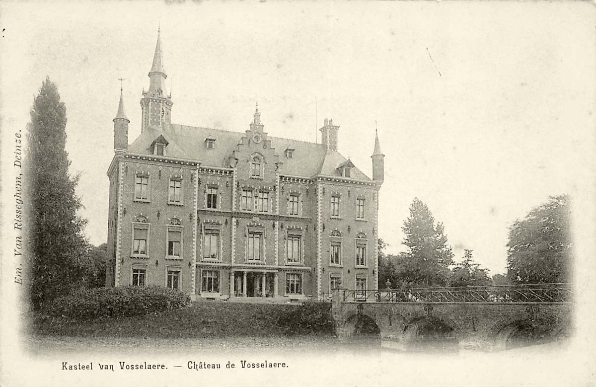 Deinze (Deynze). Château de Vosselaere